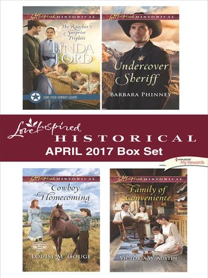 cover image of Love Inspired Historical April 2017 Box Set
